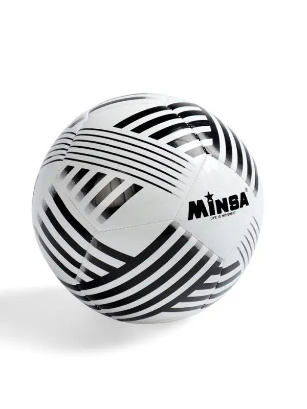 Футбольный мяч MINSA, машинная сшивка, 32 панели, р. 5, TPU