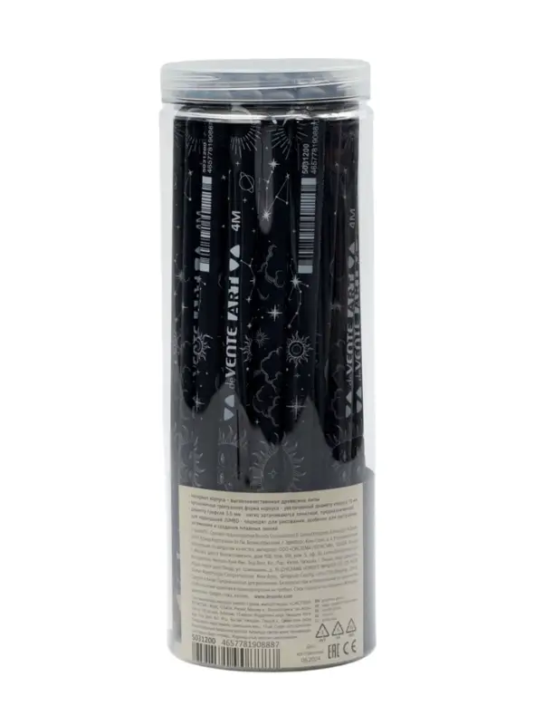 Карандаш чернографитный deVENTE. Jumbo ART 4 М, d=10 мм, 3.5 мм, трёхгранный Карандаш чернографитный deVENTE. Jumbo ART 4 М, d=10 мм, 3.5 мм, трёхгранный