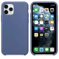 Чехол iPh 11 Pro Max Silicon Case 100% ORG Linen Blue (c LOGO)