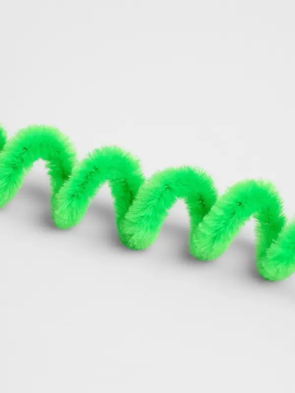 Синельная проволока, набор 50 шт., зелёная, 30 см