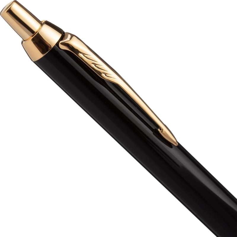 Ручка шариковая автоматическая PARKER IM BLACK GT синий 0,8мм 1931666