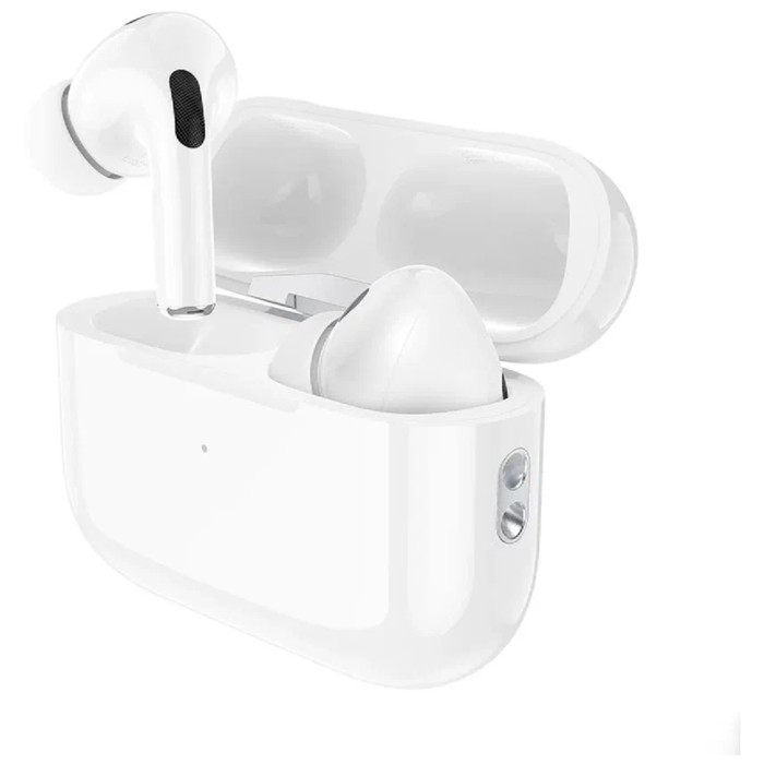 Наушники Hoco EW50 TWS, беспроводные, вакуумные,  BT5.3, 40/300 мАч,микрофон, белые Наушники Hoco EW50 TWS, беспроводные, вакуумные,  BT5.3, 40/300 мАч,микрофон, белые