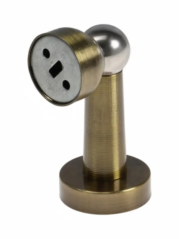 Упор дверной LOCKLAND, магнитный, цвет бронза