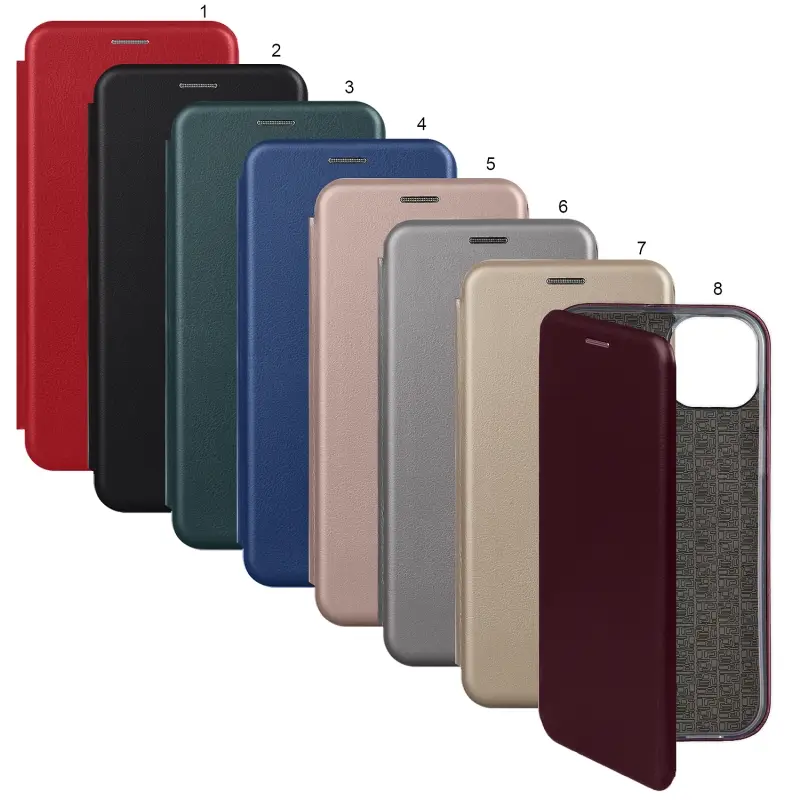 Чехол-книжка iPh 14 Plus цвета в ассортименте Чехол-книжка iPh 14 Plus цвета в ассортименте