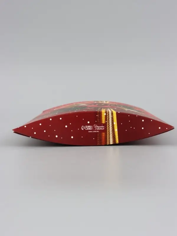 Коробка сборная фигурная &laquo;Счастья в Новом году&raquo;, 26 &times; 19 х 4 см