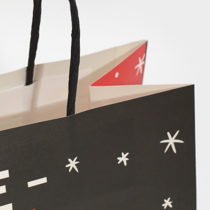 Пакет подарочный новогодний «Счастье», 22 х 22 х 11 см Пакет подарочный новогодний «Счастье», 22 х 22 х 11 см