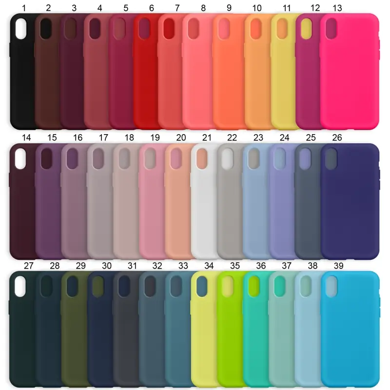 Чехол iPh XS Max Silicon Сase APL WS (без лого) без возврата и обмена Чехол iPh XS Max Silicon Сase APL WS (без лого) без возврата и обмена