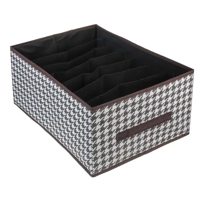 Органайзер для хранения тм VETTA Вудхауз, 7 отделов, полипропилен, картон, 43x30x20см