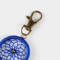 Брелок ловец снов, 17 см, ярко-синий Брелок ловец снов, 17 см, ярко-синий