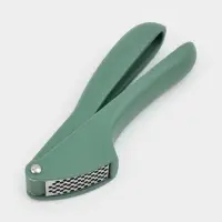 Пресс для чеснока Доляна &laquo;Уточка&raquo;, 16 см, зелёный