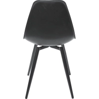 Стул Комус EAMES PLAST HN BLACK (BOX-4) (KM) RU K02 черный/черный