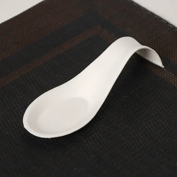 Форма одноразовая для фуршетов «Ложка»,10 мл, 2,7×12,4×2,6 см, сахарный тростник, 50 шт в упаковке, цвет белый Форма одноразовая для фуршетов «Ложка»,10 мл, 2,7×12,4×2,6 см, сахарный тростник, 50 шт в упаковке, цвет белый