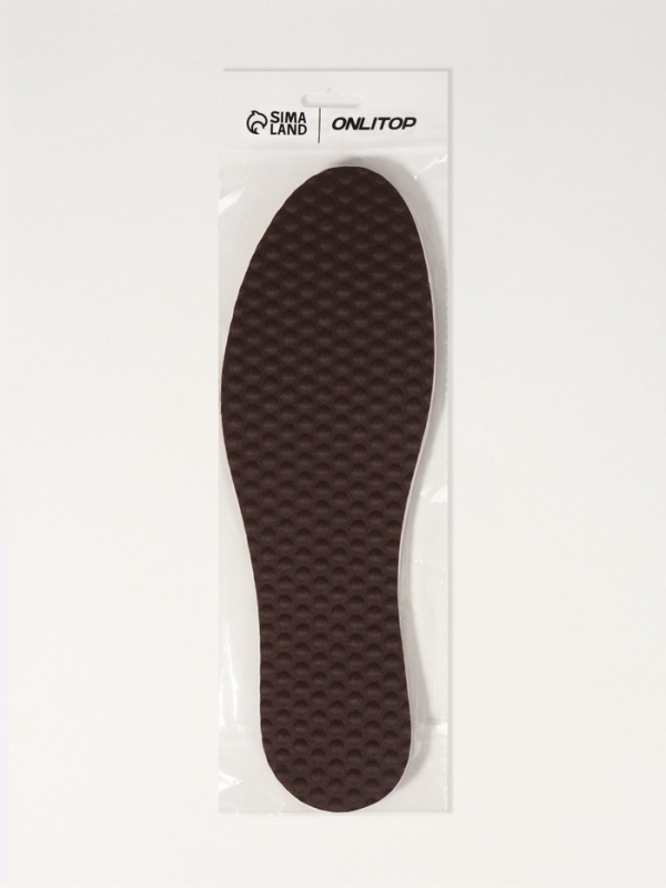 Стельки для обуви, универсальные, с массажным эффектом, р-р RU до 48 (р-р Пр-ля до 46), 30 см, пара, цвет серый Стельки для обуви, универсальные, с массажным эффектом, р-р RU до 48 (р-р Пр-ля до 46), 30 см, пара, цвет серый