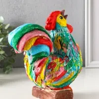 Копилка для денег «Петух», гипс, 21.5×19×11 см Копилка для денег «Петух», гипс, 21.5×19×11 см