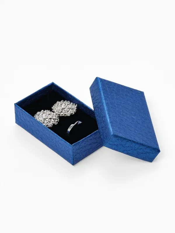 Набор коробочек подарочных 6 шт. под набор &laquo;Животный принт&raquo; симпл, 5&times;8 см, синий