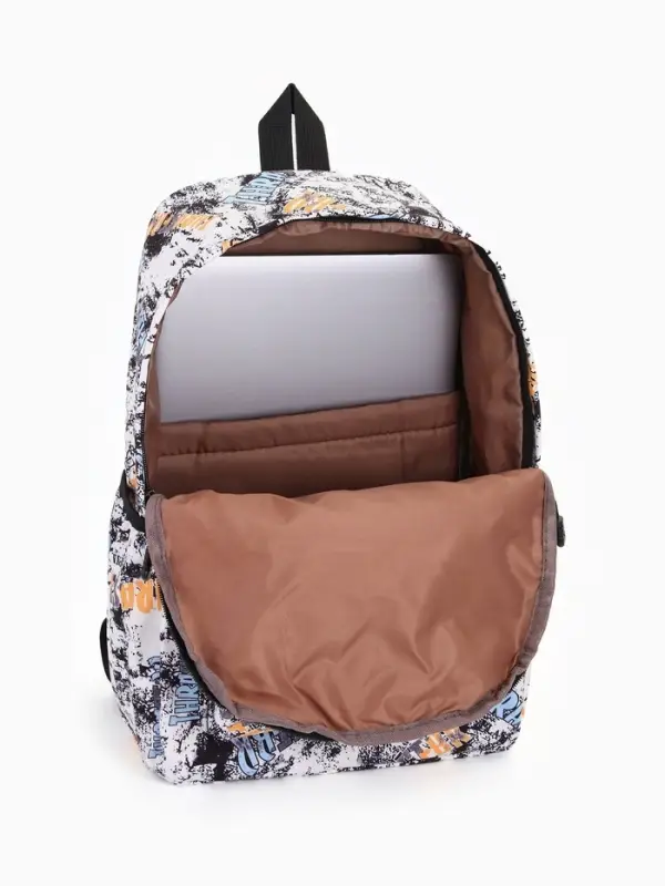 Рюкзак школьный &laquo;Абстракция&raquo;, на молнии, с карманами, с принтом, 30&times;13&times;42 см