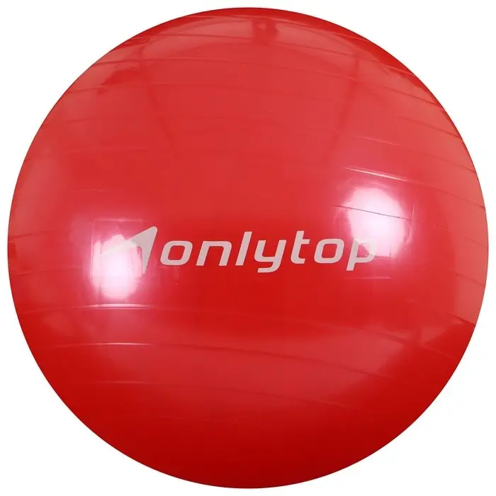 Фитбол ONLYTOP, d=55 см, 600 г, МИКС