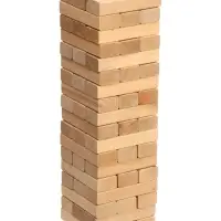 Падающая башня дженга Время игры, 54 бруска, 27&times;7.5 см