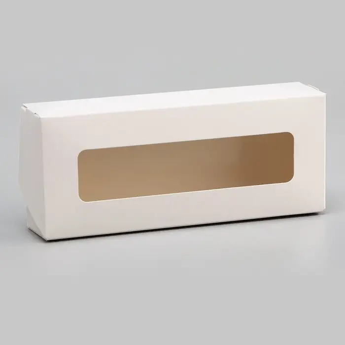 Коробка складная, белый, 17&times;7&times;4 см, 0.5 л