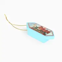 Елочная игрушка в форме конфетки &laquo;Праздничное настроение&raquo;, 7&times;2.5 см