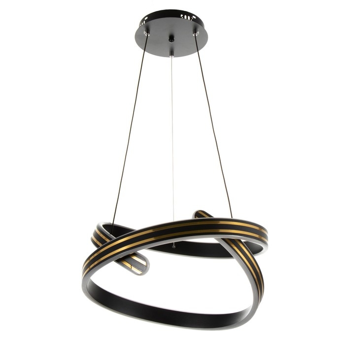 Люстра BayerLux 2682/1 LED 100Вт 3000-6000К черный 43х43х22 см Люстра BayerLux 2682/1 LED 100Вт 3000-6000К черный 43х43х22 см