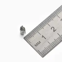 Концевик обжимной 10&times;4.5 мм, внутренний 3.5&times;2 мм, набор 10 шт.