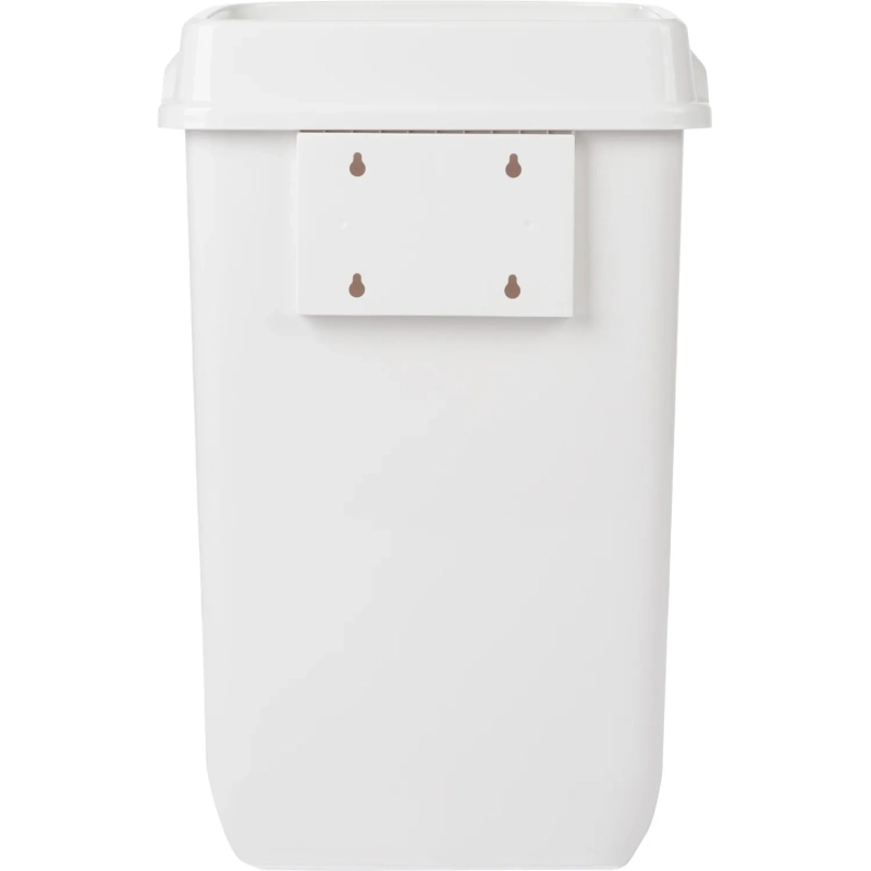Контейнер для мусора (корзина) Luscan Prof Etalon 12л белый 151041