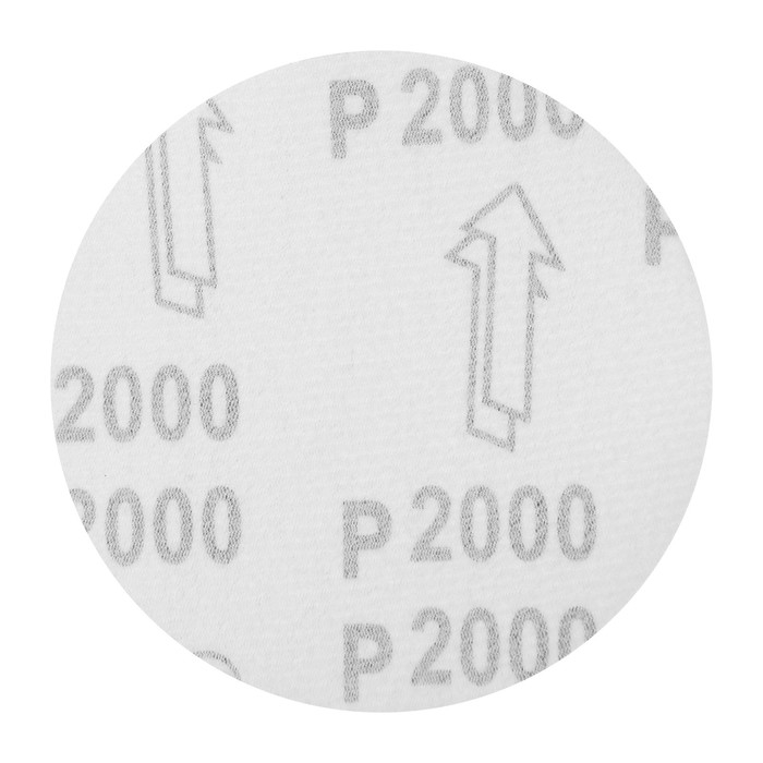 Круг абразивный шлифовальный под Круг абразивный шлифовальный под "липучку" ТУНДРА, 125 мм, Р2000, 10 шт.