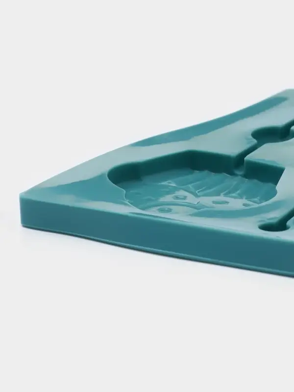 Форма для леденцов Доляна &laquo;Капкейк&raquo;, силикон, 27.5&times;16.5 см, 6 ячеек (6&times;7 см), с палочками, МИКС