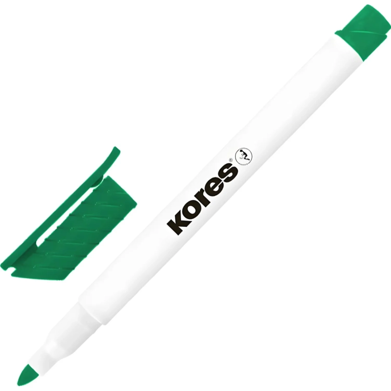 Набор маркеров для белых досок KORES 4 цв, 2 мм 22840