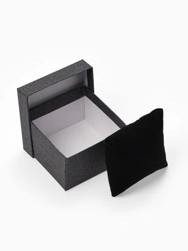 Набор коробочек подарочных 6 шт. под браслет/часы &laquo;Блеск&raquo;, 9&times;9, цвет чёрный (7892894)