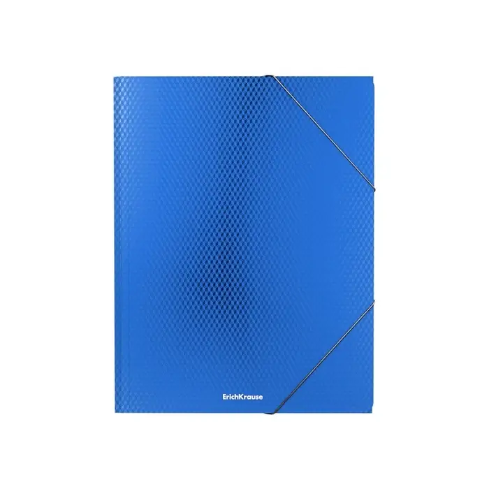 Папка на резинке А4, 500 мкм, ErichKrause Diagonal Vivid, до 300 листов, микс