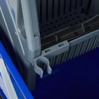 Тележка для мытья полов с отжимным прессом Luscan Prof, 26л, 56x40x94см