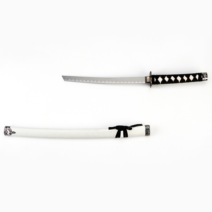 Сувенирное оружие «Катана Озэму», 78см, клинок 39 см, белые ножны