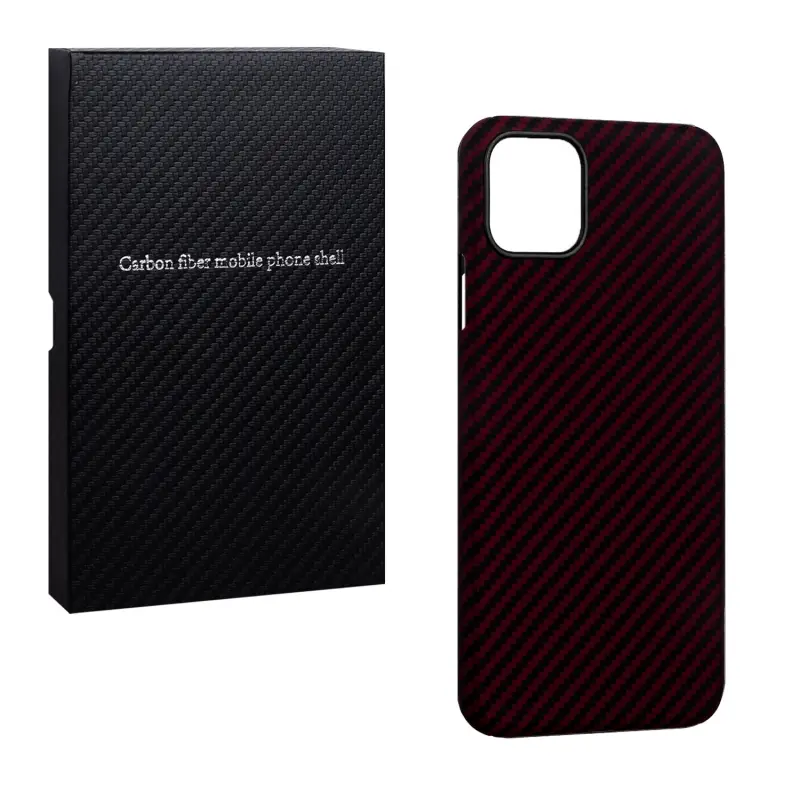 Чехол iPh 11 Pro Max Kevlar Red Чехол iPh 11 Pro Max Kevlar Red