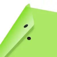 Набор папок-конвертов на кнопке 12 штук, А4, 180 мкм, Calligrata Neon, полупрозрачные, неоновый МИКС