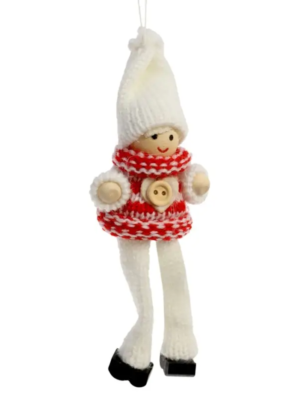 Елочная игрушка &laquo;Зимние куколки&raquo;, МИКС
