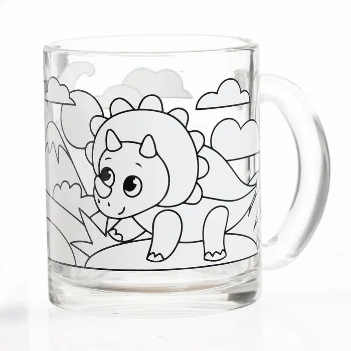 Набор для творчества Роспись кружки «Динозаврики» Набор для творчества Роспись кружки «Динозаврики»