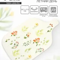 Блюдо керамическое &laquo;Летний день&raquo;, 29.7&times;17.5 см, Dolce Ceramo