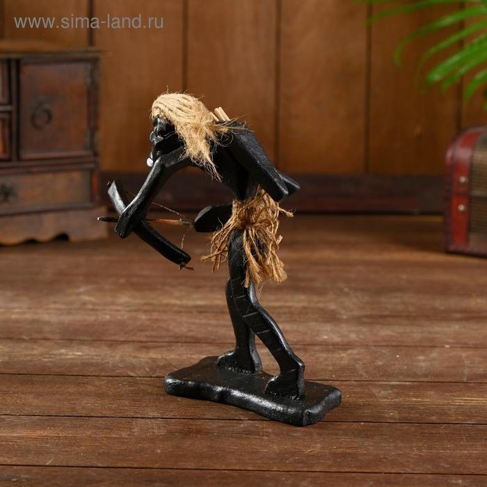 Сувенир из дерева «Абориген охотник», 17×7.5×9 см Сувенир из дерева «Абориген охотник», 17×7.5×9 см