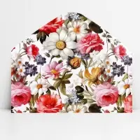 Конверт для денег «Цветы», 16.5 х 8 см