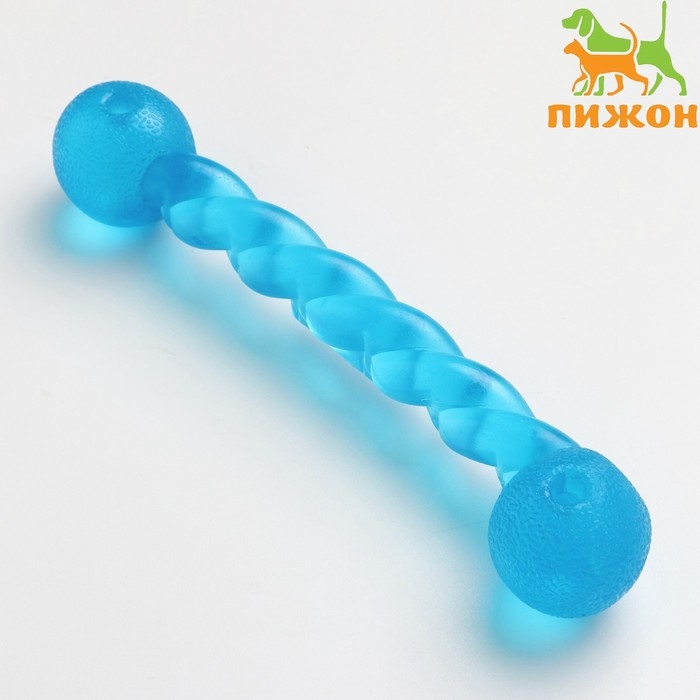 Игрушка Игрушка "Плетёнка" малая, 19 см, каучук, синяя