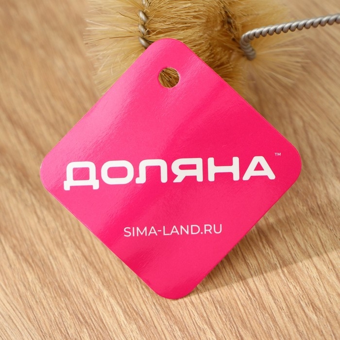 Ёршик для банок Доляна, 25,5×5,5 см, натуральная щетина Ёршик для банок Доляна, 25,5×5,5 см, натуральная щетина