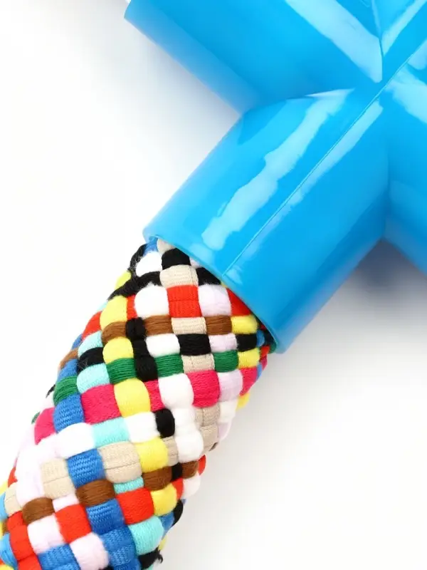 Игрушка тренировочная канатная "Восьмёрка", до 38 см, до 260 г