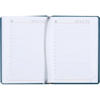 Ежедневник недатированный бирюзовый,А6,110х155мм,176л,ATTACHE Сиам