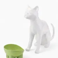 Миска высокая для животных 400 мл, зелёная Миска высокая для животных 400 мл, зелёная