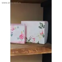 Кондитерская упаковка, коробка «С любовью» 17 х 20 х 6 см