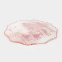 Тарелка обеденная цветок "Новогодние забавы" 25х2 см Тарелка обеденная цветок "Новогодние забавы" 25х2 см