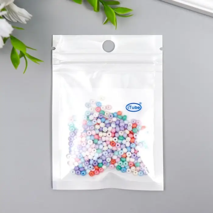 Бисер стекло 8/0  Бисер стекло 8/0 "Перламутр. Меланж" 10 гр