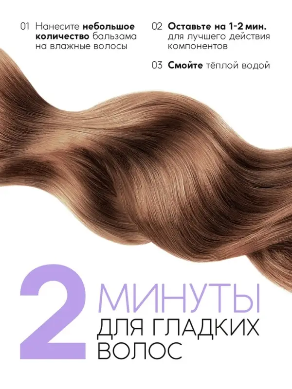 Профессиональный укрепляющий бальзам для ломких волос с комплексом масел и экстрактов, 250 мл ULAB